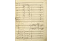 Franz Liszt, Partiturabschrift 1. Klavierkonzert